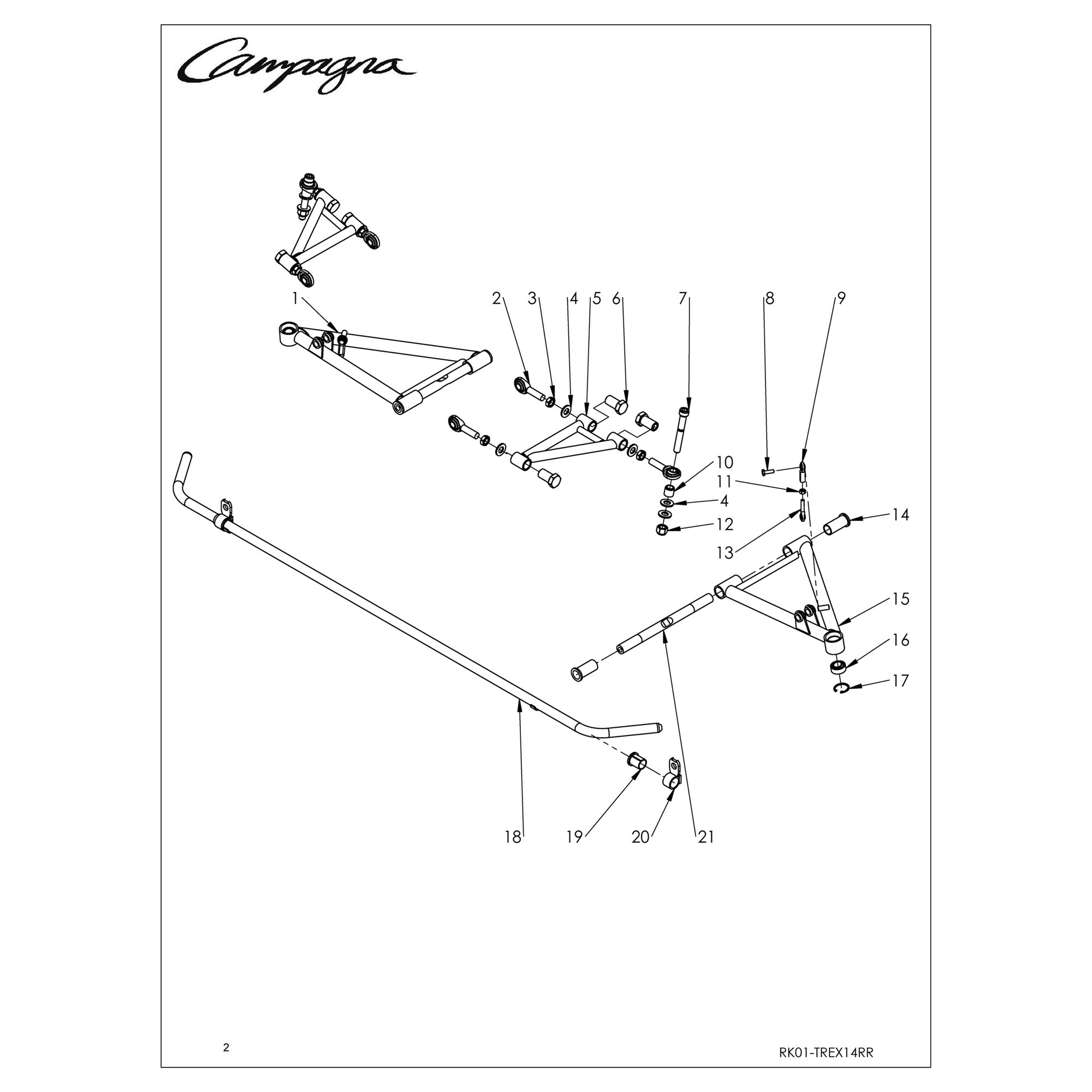 A-ARMS AND ANTI-SWAY BAR