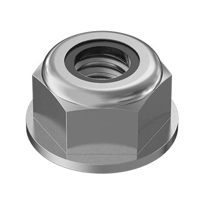 NUT 1 / 4-20 FLANGED LOCK