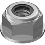 NUT 1 / 4-20 FLANGED LOCK