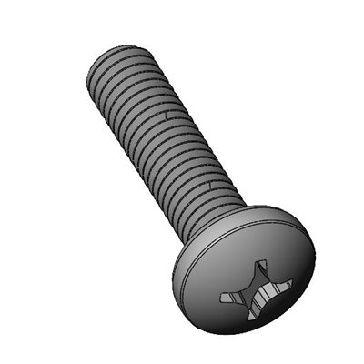VIS TETE PLATE M3X12MM