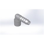 ADAPTATEUR 1 / 2 NPT X 0.650 BARBILLON 90DEG